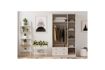 Brelin Garderobe 105x210 cm - Matt Hvit - Oppbevaring - Garderober & garderobesystem