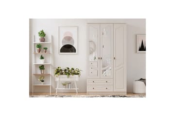 Brelin Garderobe 105x210 cm - Matt Hvit - Oppbevaring - Garderober & garderobesystem