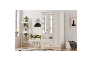 Brelin Garderobe 105x210 cm - Matt Hvit - Oppbevaring - Garderober & garderobesystem