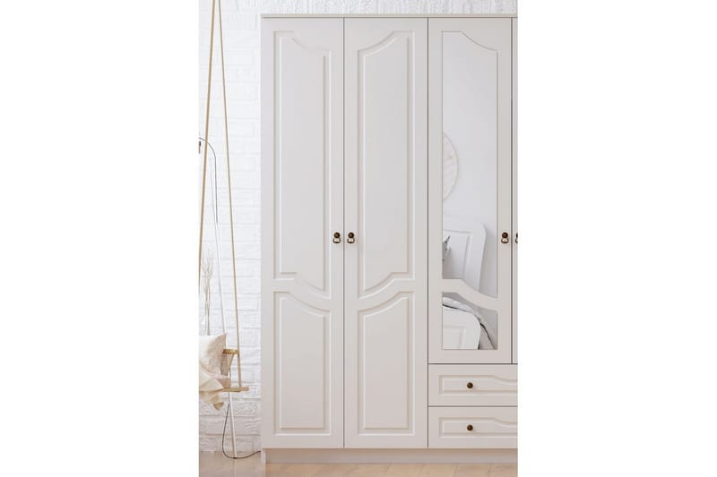 Brelin Garderobe 210x210 cm - Matt Hvit - Oppbevaring - Garderober & garderobesystem