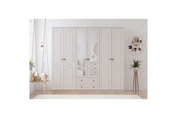 Brelin Garderobe 210x210 cm - Matt Hvit - Oppbevaring - Garderober & garderobesystem