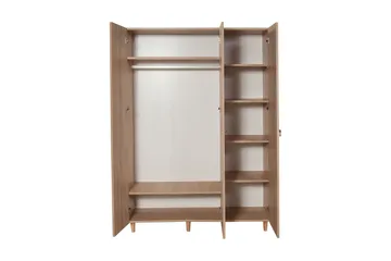 Brokind Garderobe 135 cm - Brun/Lilla - Oppbevaring - Garderober & garderobesystem