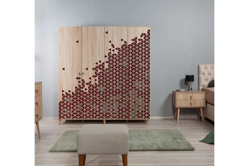 Brokind Garderobe 180 cm - Brun - Oppbevaring - Garderober & garderobesystem