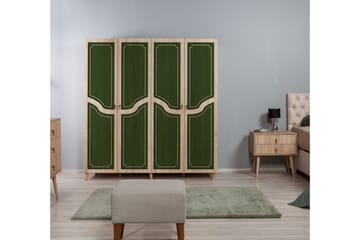 Brokind Garderobe 180 cm - Brun/Grønn - Oppbevaring - Garderober & garderobesystem