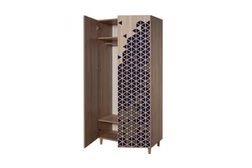 Brokind Garderobe 90 cm - Brun - Oppbevaring - Garderober & garderobesystem
