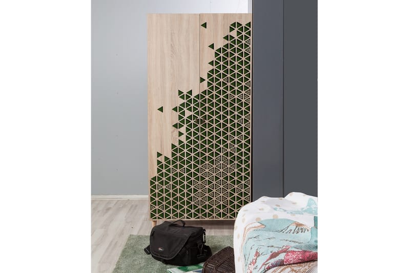 Brokind Garderobe 90 cm - Brun - Oppbevaring - Garderober & garderobesystem