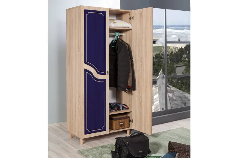 Brokind Garderobe 90 cm - Brun - Oppbevaring - Garderober & garderobesystem