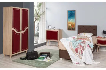 Brokind Garderobe 90 cm - Brun - Oppbevaring - Garderober & garderobesystem