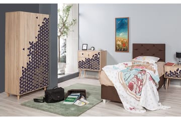 Brokind Garderobe 90 cm - Brun - Oppbevaring - Garderober & garderobesystem