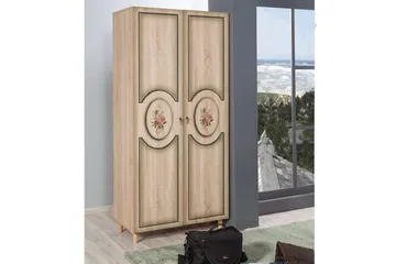 Brokind Garderobe 90 cm - Brun - Oppbevaring - Garderober & garderobesystem