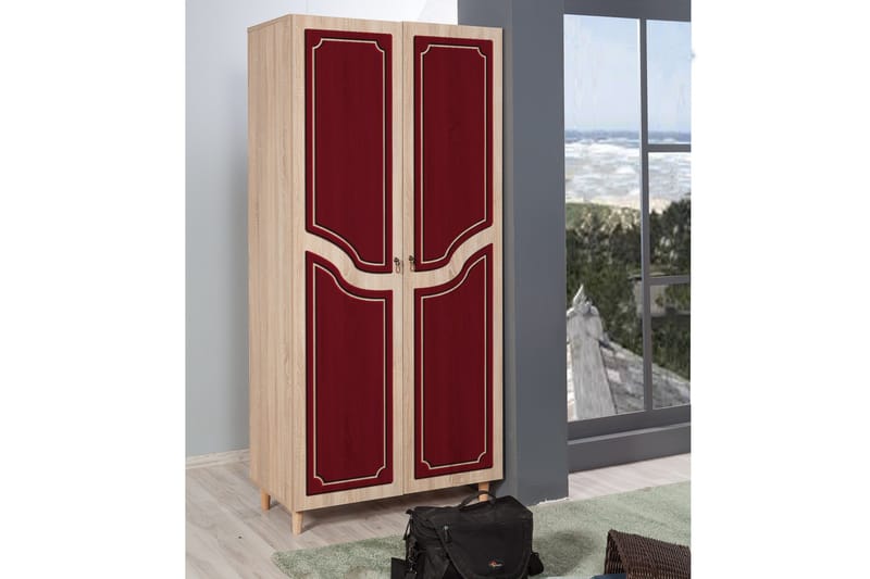 Brokind Garderobe 90 cm - Brun - Oppbevaring - Garderober & garderobesystem