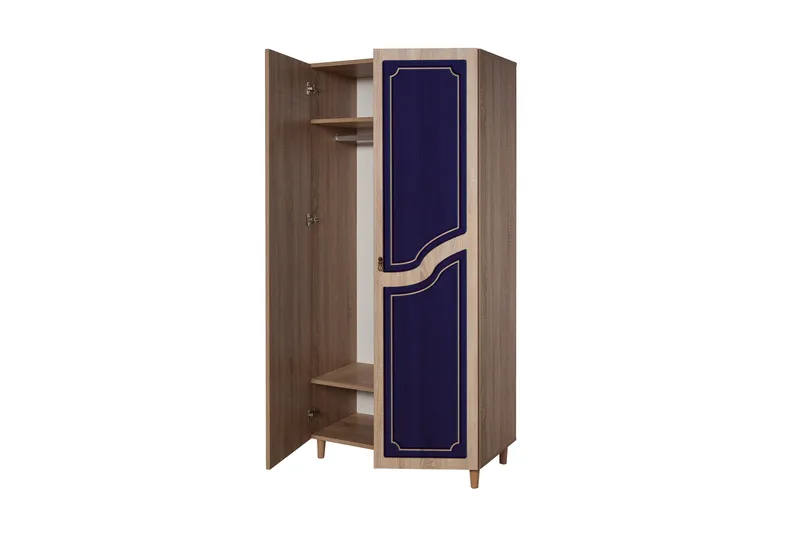 Brokind Garderobe 90 cm - Brun - Oppbevaring - Garderober & garderobesystem
