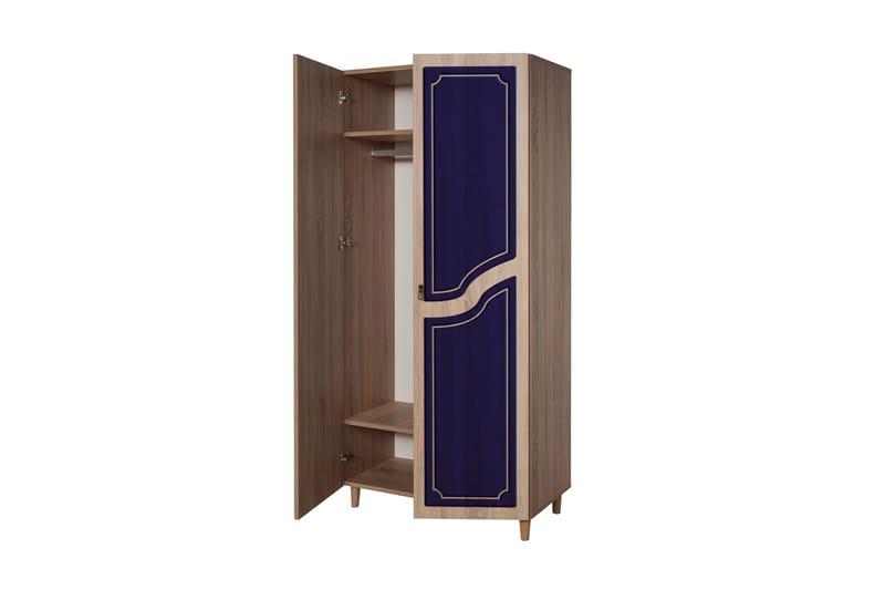 Brokind Garderobe 90 cm - Brun - Oppbevaring - Garderober & garderobesystem