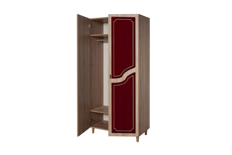 Brokind Garderobe 90 cm - Brun - Oppbevaring - Garderober & garderobesystem