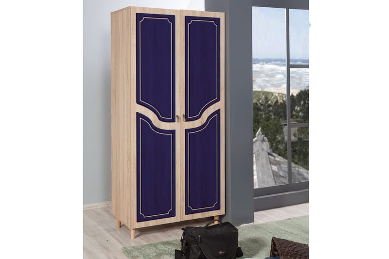 Brokind Garderobe 90 cm - Brun - Oppbevaring - Garderober & garderobesystem