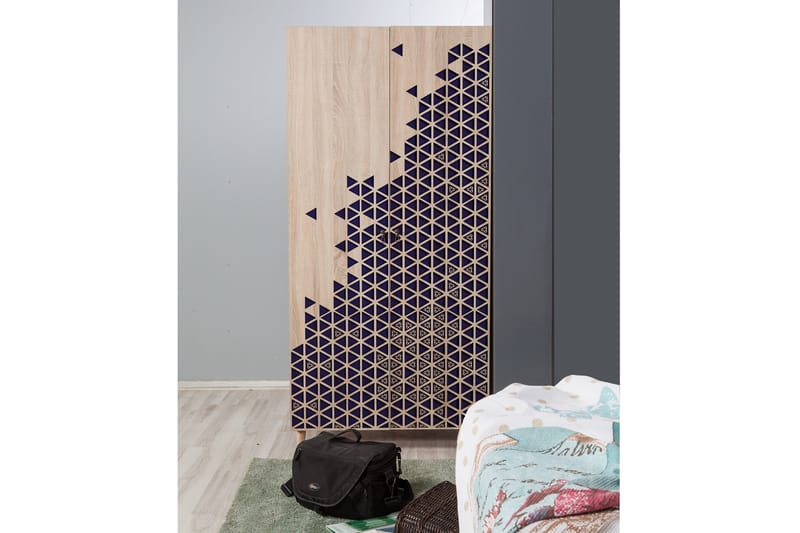 Brokind Garderobe 90 cm - Brun - Oppbevaring - Garderober & garderobesystem