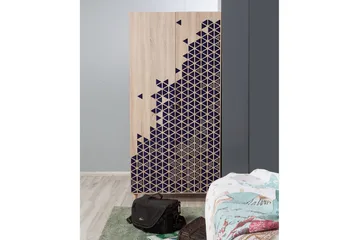 Brokind Garderobe 90 cm - Brun - Oppbevaring - Garderober & garderobesystem