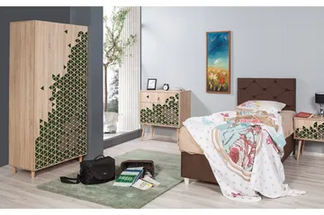 Brokind Garderobe 90 cm - Brun - Oppbevaring - Garderober & garderobesystem