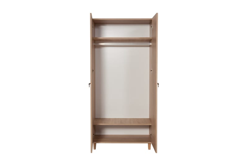 Brokind Garderobe 90 cm - Brun - Oppbevaring - Garderober & garderobesystem