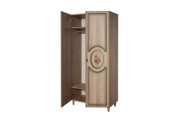 Brokind Garderobe 90 cm - Brun - Oppbevaring - Garderober & garderobesystem