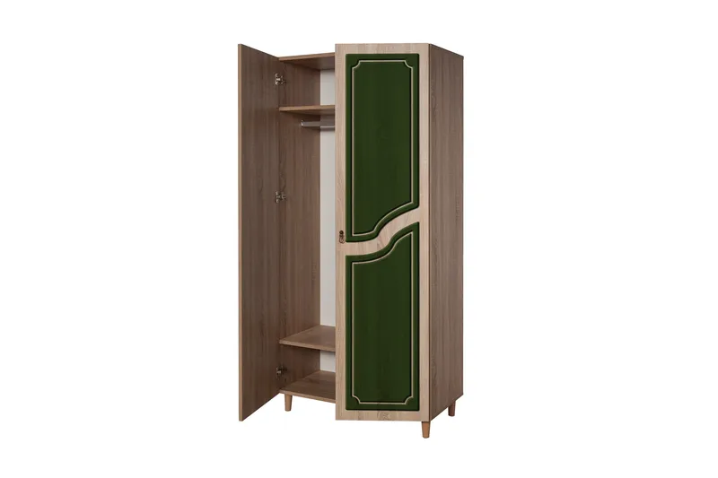 Brokind Garderobe 90 cm - Brun - Oppbevaring - Garderober & garderobesystem