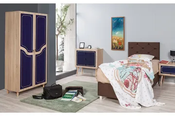 Brokind Garderobe 90 cm - Brun - Oppbevaring - Garderober & garderobesystem