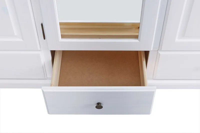 Cabell Garderobe 150 cm - Tre/Hvit - Oppbevaring - Garderober & garderobesystem