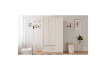 Carvo Garderobe 105x180 cm - Matt Hvit - Oppbevaring - Garderober & garderobesystem