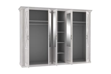 Casique Garderobe 65x268 cm - Hvit - Oppbevaring - Garderober & garderobesystem