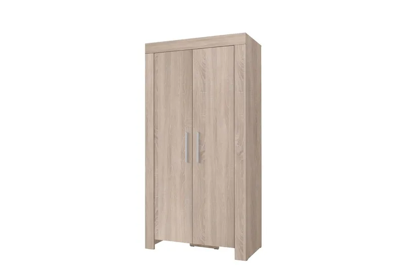Cezar Garderobeskap 100 cm i Tre, Beige