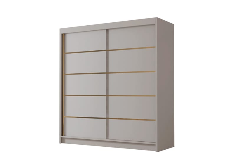 Chavez Garderobe 180x215 cm, Beige