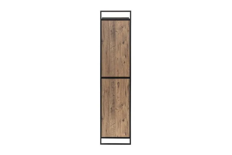 Collinner garderobeskap 52x64 med speil 4 skap - Natur - Oppbevaring - Garderober & garderobesystem