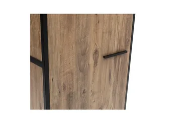 Collinner garderobeskap 52x64 med speil 4 skap - Natur - Oppbevaring - Garderober & garderobesystem