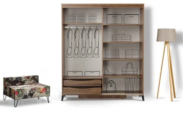 Comfortale Garderobe 150 - Oppbevaring - Garderober & garderobesystem