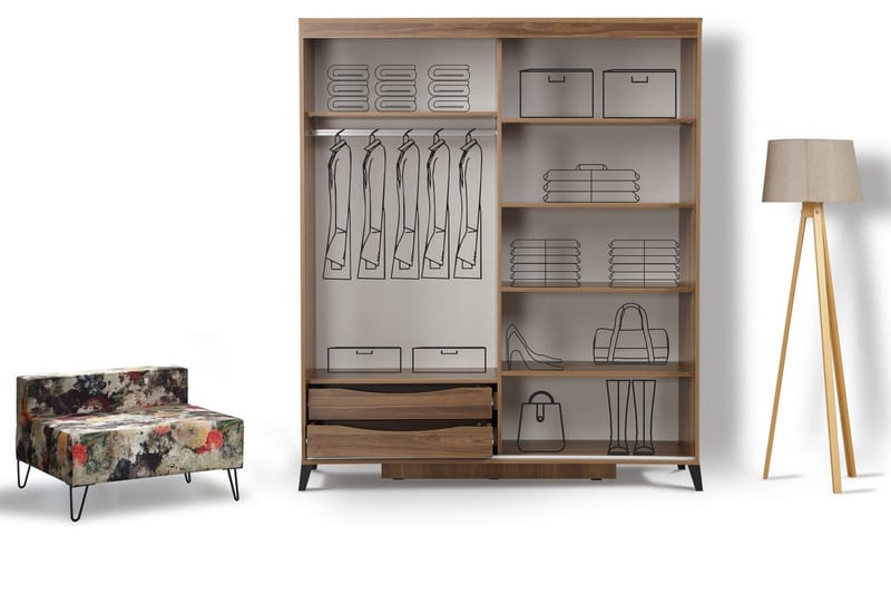 Comfortale Garderobe 150 - Oppbevaring - Garderober & garderobesystem