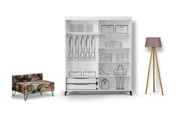 Comfortale Garderobe 170 - Oppbevaring - Garderober & garderobesystem