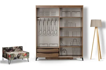 Comfortale Garderobe 170 - Oppbevaring - Garderober & garderobesystem