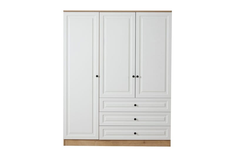 Comfortale Garderobe 52x150 cm - Svart/Mørkfarget tre - Oppbevaring - Garderober & garderobesystem