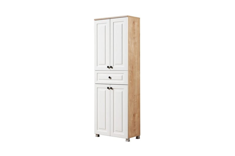 Comfortale Garderobe 60x175 cm - Svart/Mørkfarget tre - Oppbevaring - Garderober & garderobesystem