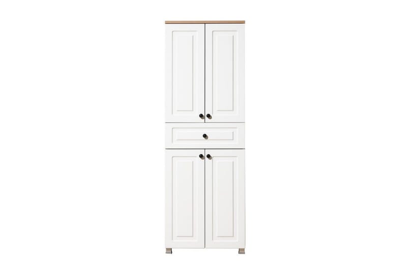 Comfortale Garderobe 60x175 cm - Svart/Mørkfarget tre - Oppbevaring - Garderober & garderobesystem