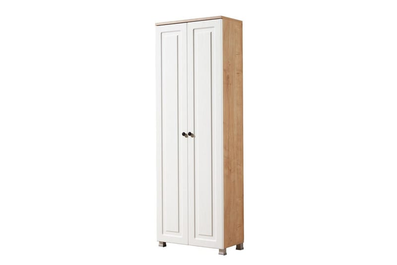 Comfortale Garderobe 60x175 cm - Svart/Mørkfarget tre - Oppbevaring - Garderober & garderobesystem
