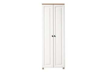 Comfortale Garderobe 60x175 cm - Svart/Mørkfarget tre - Oppbevaring - Garderober & garderobesystem