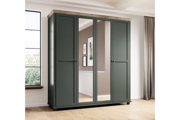 Doade Garderobe 62x108 cm - Grønn|Natur - Oppbevaring - Garderober & garderobesystem