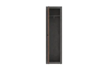 Dolnis Garderobe 34x54 cm - Brun/Grå - Oppbevaring - Garderober & garderobesystem