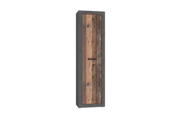 Dolnis Garderobe 34x54 cm - Brun/Grå - Oppbevaring - Garderober & garderobesystem
