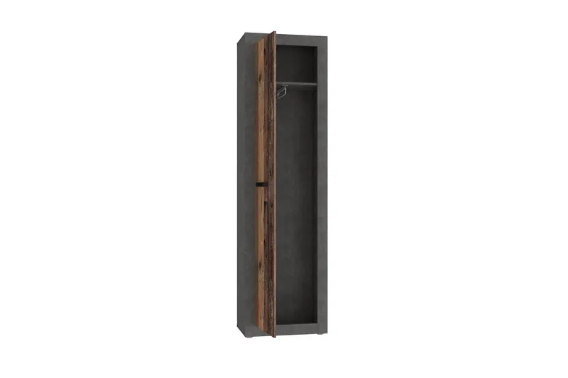 Dolnis Garderobe 34x54 cm - Brun/Grå - Oppbevaring - Garderober & garderobesystem