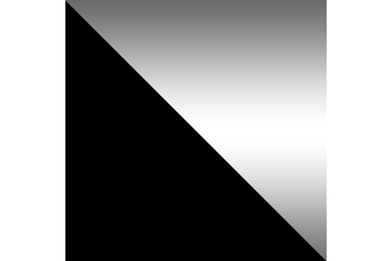 Douglas Garderobe 180x57x215 cm - Svart|Speil|Led-Belysning - Oppbevaring - Garderober & garderobesystem