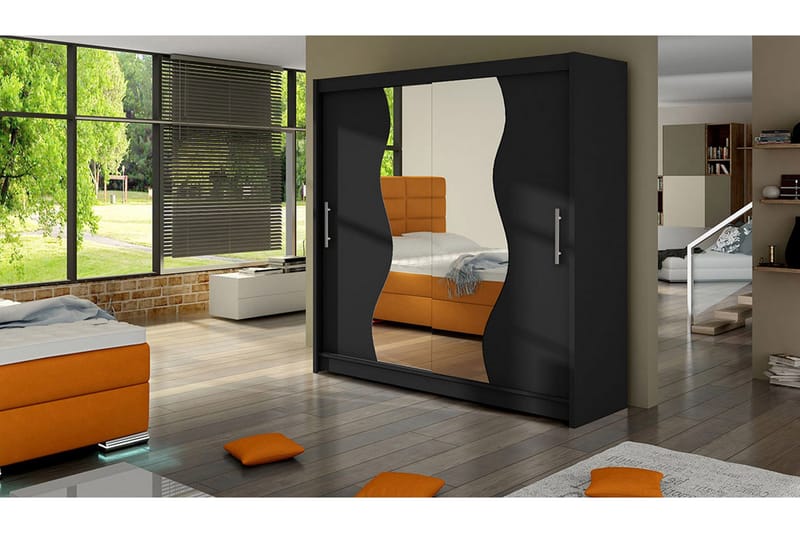 Douglas Garderobe - Svart - Oppbevaring - Garderober & garderobesystem