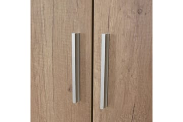 Drelmar Garderobe 80x187 cm - Lyse brun - Oppbevaring - Garderober & garderobesystem