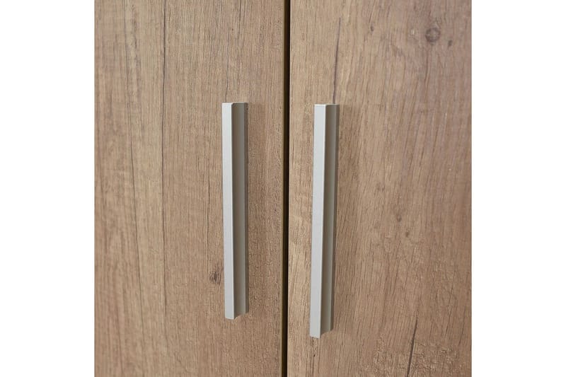 Drelmar Garderobe 80x187 cm - Lyse brun - Oppbevaring - Garderober & garderobesystem